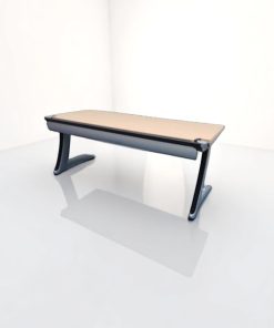 Bureau droit Steelcase 160x80cm pied L