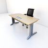 Bureau droit Steelcase passe cable inclu 160x80cm