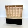 Meuble tri courrier avec support table métallique