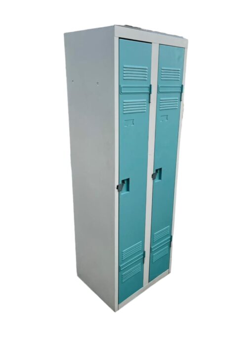 Armoire vestiaire 2 portes en métal atelier – Image 2