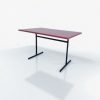Table restaurant professionnel 120x75cm