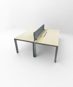 Bureau bench Steelcase 160x180cm 2 postes promo