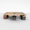 Bureau bench Steelcase avec retour 4 caissons OFFERT