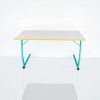 Bureau écolier bois métallique 130x50cm importé