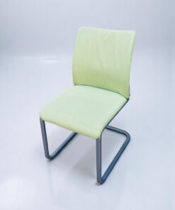 Chaise visiteur Steelcase luge vert promo