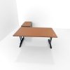 Ensemble bureau Haworth 160cm & armoire promo