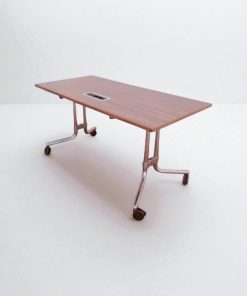 TABLE PLIANTE A ROULETTE König Neurath PRISE 160x80cm
