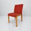 Chaise-de-reception-en-chene-et-velours-Vintage
