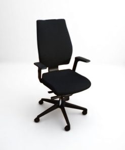 Fauteuil de bureau SEDNA SE512 tissu noir