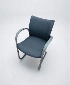 Chaise luge Herman Miller avec accoudoir tissus