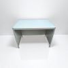 Bureau droit de travail finition aluminium Stielow 130x80cm