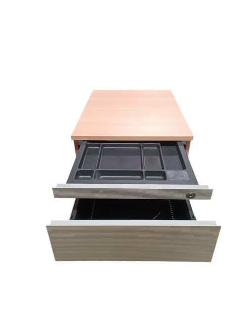 Caisson en bois avec 3 tiroirs - Rangement stylé – Image 3