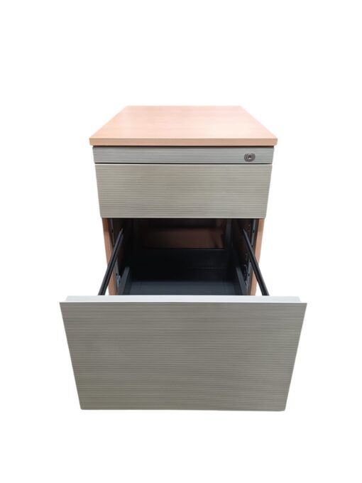 Caisson en bois avec 3 tiroirs - Rangement stylé – Image 4