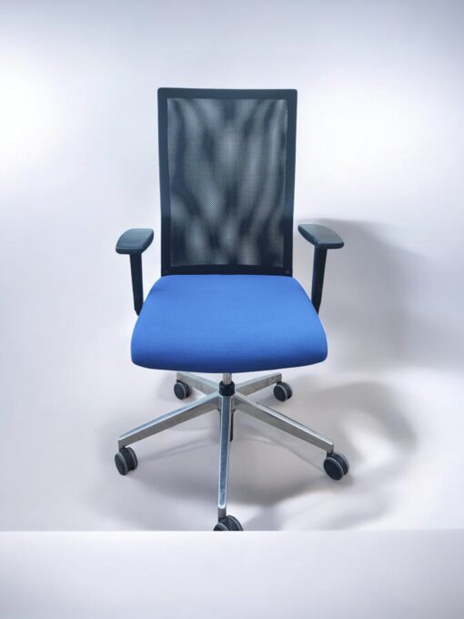 Chaise de bureau Ergonomique Zuco mesh assise bleu