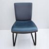 Chaise visiteur luge simili cuir promo