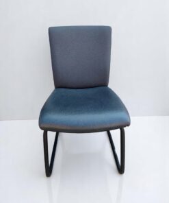 Chaise visiteur luge simili cuir promo