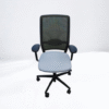 Chaise de bureau Ergo mesh noir gris