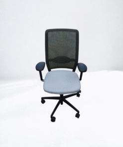 Chaise de bureau Ergo mesh noir gris