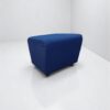 Pouf B Free Steelcase tissu bleu avec roue