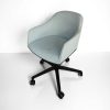 Chaise Vitra SoftShell piètement 5 branches tissu