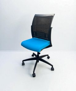 Fauteuil de bureau Magencia bleu turquoise