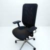 Chaise a roulette Sokoa accoudoir ajustable dossier mesh