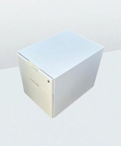 Caisson blanc à roulette 2 tiroir Ronéo