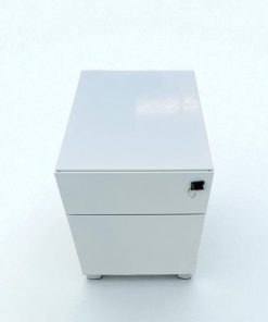 Caisson blanc métallique KNOLL avec clé
