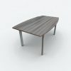 Table de réunion Buronomic 180x100cm Grey