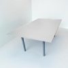 Table réunion blanche 120x200cm 6200dh HT