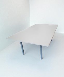 Table réunion blanche 120x200cm 6200dh HT