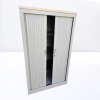 Armoire Magencia 140x80cm porte coulissante finition chêne