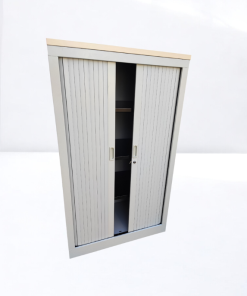 Armoire Magencia 140x80cm porte coulissante finition chêne
